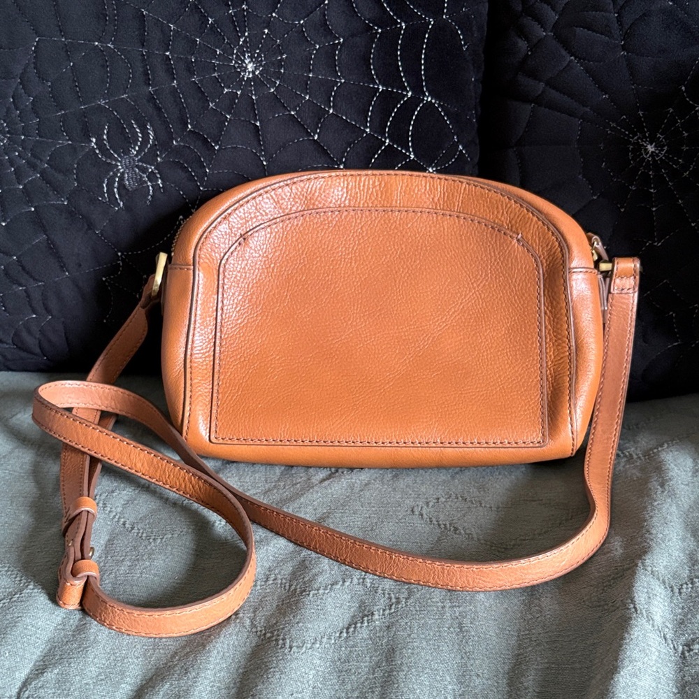 Leather Fossil crossbody bag
